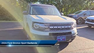 2024 Ford Bronco Sport Badlands Harvard Woodstock Belvedere Beloit Rockford [upl. by Daht581]