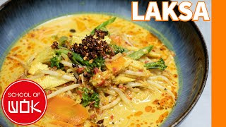 Malaysian Inspired Laksa Recipe [upl. by Ekle]