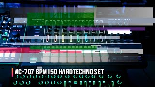 MC707 BPM150 HARDTECHNO SET  TOMAX [upl. by Assilac]