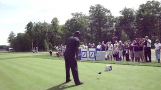 Tiger Woods drive on 18 [upl. by Rolanda]