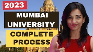 MUMBAI UNIVERSITY 2023 COMPLETE ADMISSION PROCESS STEP BY STEPCREATE ACB ID FOLLOW THE PROCESS [upl. by Powel]