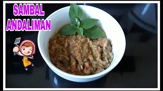 Resep dan Cara Membuat Sambal Andaliman Khas Sumatra Utara [upl. by Annoeik]