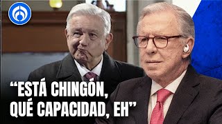 LópezDóriga sobre la canción de AMLO “La rima por la rima” [upl. by Ivek322]