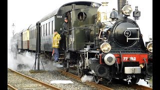 Kerst Express 2018 Museumstoomtram Hoorn [upl. by Shulins]