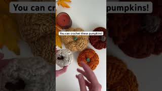 The basketweave pumpkin crochet tutorial is live on my channel crochet crochetpumpkin falldecor [upl. by Pasquale]