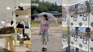 KOREA VLOGS EP 1 🌧️ personal Color analysis trying on hanbok beauty and clothing haul etc [upl. by Ricardo373]