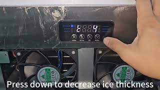 IM55 Icemaker ice thickness adjustment [upl. by Binah269]