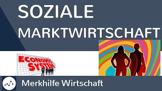 Soziale Marktwirtschaft  Grundlagen Rolle des Staates Kennzeichen Pro amp Contra einfach erklärt [upl. by Yeclehc]