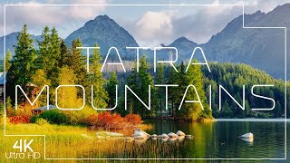 Discover the Tatra Mountains ⛰️ Beautiful European nature in 4K [upl. by Craddock]