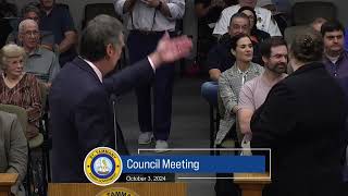 St Tammany Parish Council Meeting  October 3 2024 [upl. by Enneite]