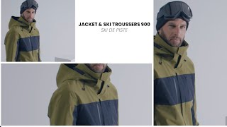 JACKET amp SKI TROUSSERS 900 MEN EN  DECATHLON [upl. by Bael474]