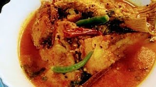 Bengali Recipe Kalo Jeera Diyei Katla Macher Jhal  Katla Fish Curry Spicy Nigella Sauce [upl. by Faunia282]