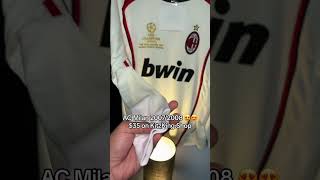 AC Milan 20072008 🤩🤩  KitzKingShop jersey football kit soccer [upl. by Siuraj]