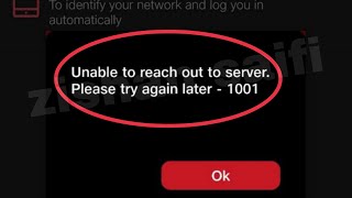 JioTV Fix Unable to reach out to server Please try again later  1001 Problem Solve [upl. by Dygall]