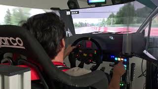 Richard Burns Rally  Zlin  Full Motion Simulator [upl. by Einaffit]