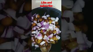 chatpate chole😋shorts youtubeshorts nastarecipe chole [upl. by Yortal]