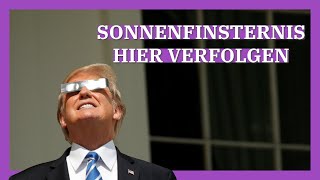 Totale Sonnenfinsternis 2024 Wo sie zu sehen ist [upl. by Jadd]