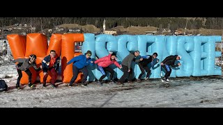 Alternative Elfstedentocht 2024 am Weißensee [upl. by Natlus]