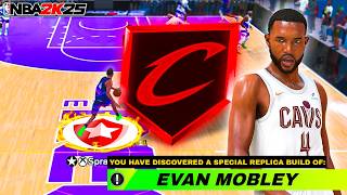 This EVAN MOBLEY Build is AMAZING on NBA 2K25 [upl. by Chaddie]