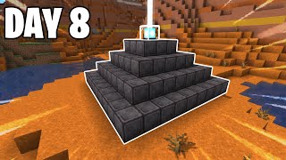 I made a full netherite beacon in ULTRA Hardcore with bundles S3E8 [upl. by Joanne961]