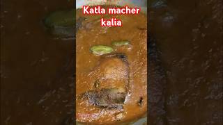 Katla macher Kalia recipe bengalirecipe fishrecipe food [upl. by Erbe]