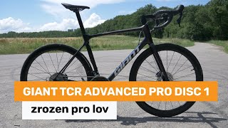 Giant TCR Advanced Pro Disc 1 KOM  zrozen pro lov [upl. by Leba]