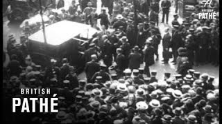 Lindberghs Atlantic Flight  Arrival At Le Bourget In Paris  Arrival At Croydon 1927 1927 [upl. by Naawaj]