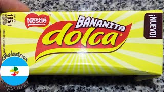 Bananita Dolca Bebible  Bebida Láctea sabor Banana y Chocolate  Chocolatada Bananada Nestlé [upl. by Nerti861]