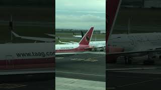 Lift Airline A320 accelerates on the runway Cape Town South Africa airplane flight plane [upl. by Jaquith]