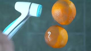 ageLOC LumiSpa Cleanse Demo with oranges [upl. by Ailec]