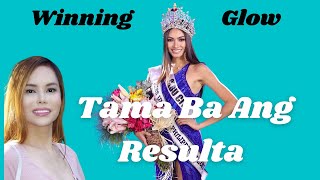 Miss Universe Philippines 2021 Beatrice Luigi Gomez WINNING GLOW TAMA BA ANG RESULTA [upl. by Bancroft440]