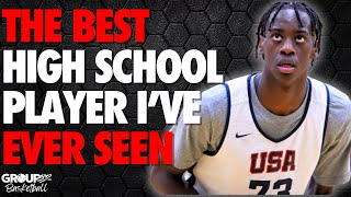 The Best High School Player Ive Ever Seen  AJ Dybantsa Film Breakdown amp Scouting Report [upl. by Hieronymus]