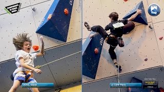 Escalade  Championnats de France jeunes de difficulté 2015 Montmartin [upl. by Ydoj]