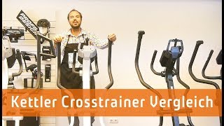 Kettler Crosstrainer Vergleich der Skylon Modelle 2018 [upl. by Gnay]