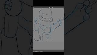 Tankman art newgrounds tankman speedpaint 2dart shorts artwork artshorts artist artstyle [upl. by Yreffej]