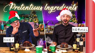 Chefs Vs Normals Taste Testing Pretentious quotChristmasquot Ingredients Vol2  Sorted Food [upl. by Atiuqes16]