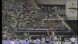 Li Li  1992 Olympics EF  Uneven Bars [upl. by Lindsey]