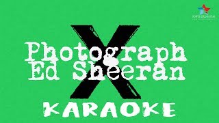 Ed Sheeran  Photograph Karaoke HQ with Backing Vocals [upl. by Ymarej]