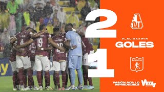 Tolima vs América goles  Liga BetPlay Dimayor 2024 1  Fecha 3 [upl. by Eeniffar]