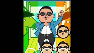 The Harlem Shake vs Gangnam Style Dance Game [upl. by Maidy808]