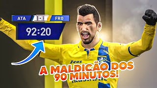 A MALDIÇÃO DOS 90 MINUTOS Master League PES 2021 20 [upl. by Erual]