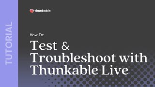 How to Test and Troubleshoot with Thunkable Live App [upl. by Finella]