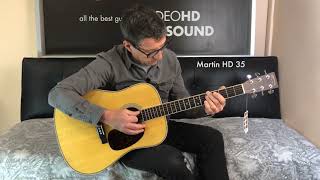 Martin D28 vs Martin HD35 [upl. by Gudren]