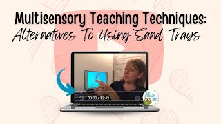 Multisensory Teaching Techniques Alternatives To Using Sand Trays  The Literacy Nest [upl. by Gilles]