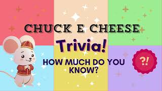 Play Chuck E Cheese Trivia [upl. by Yenaj]