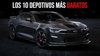 Los 10 autos DEPORTIVOS más BARATOS [upl. by Ardith]