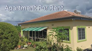 Inside a 2 Bedroom 1 Bathroom Apartment for Rent Mandeville Jamaica [upl. by Chatav]