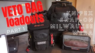 A Mechanics Veto Pro Pac Loadouts Knipex Snap On Wera Milwaukee [upl. by Ztnarf254]