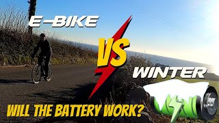 Orbea Gain ebikes how are the batteries in cold weather [upl. by Sorilda771]