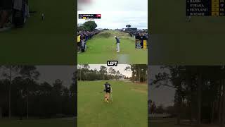 Can Jamie Reid make birdie before Brian Harman hits his drive shorts golf speedgolf [upl. by Renwick]